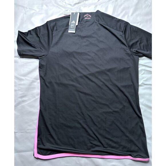 Adidas Inter Miami MLS 2023 Away Soccer Football Jersey Black HI1888 Men's large - Picture 3 of 10
